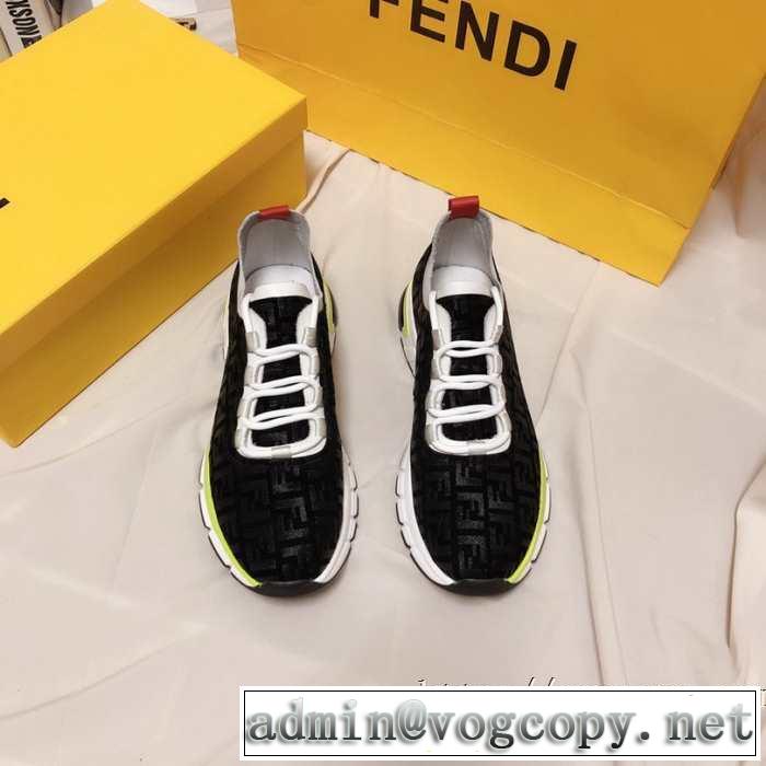 2019秋冬人気色おすすめ フェンディ 人気ブランドの新作秋冬トレンド FENDI ランニングシューズ 秋トレンドの新定番