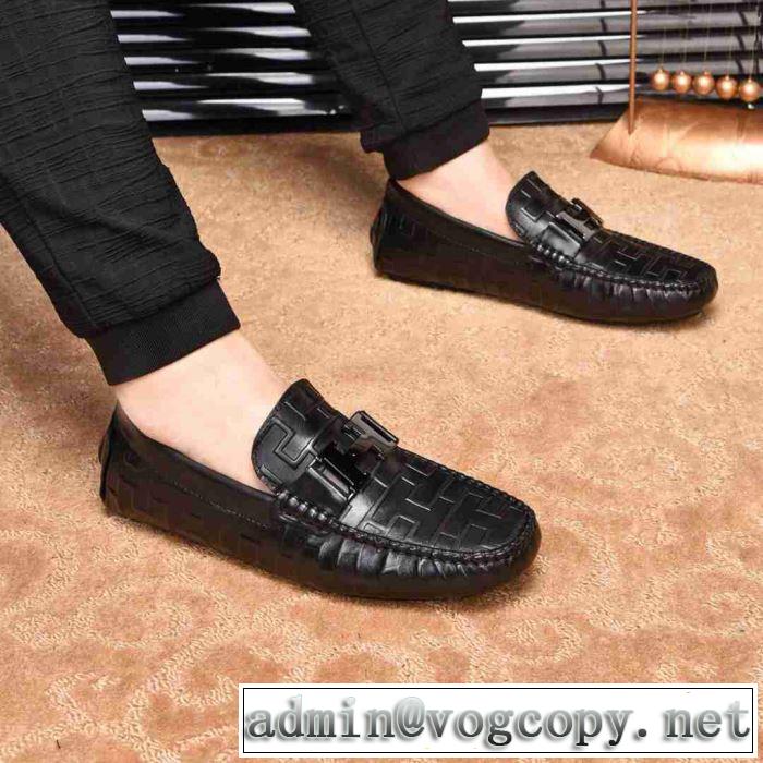 高級感をプラス2019新作HERMES Paris loafer ビジネスシューズ おすすめ パリローファー流行り 30代おしゃれ 男性靴
