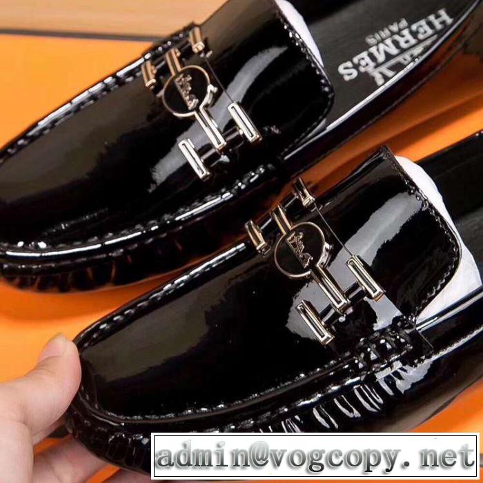 2019新作コレクションHERMES Mocassins Montereyビジネスシューズ おすすめ ブランド激安 エレガントスタイル レザー