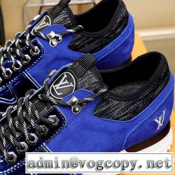 カジュアルシューズ 3色可選 元気な印象のコーデ 2019年春夏シーズンの人気 LOUIS VUITTON ルイ ヴィトン