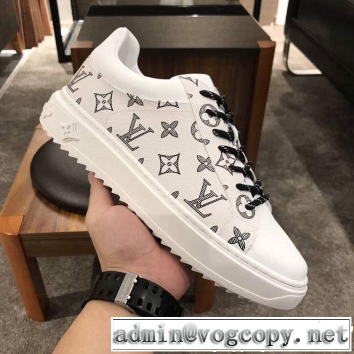 カジュアルシューズ 2色可選 春夏のトレンドアイテム 2019春夏も引き続きトレンド LOUIS VUITTON ルイ ヴィトン
