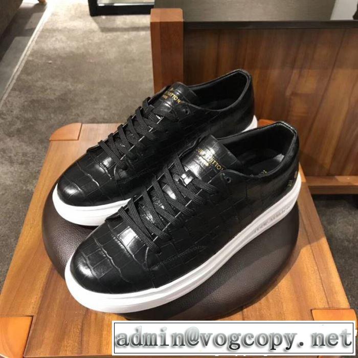 魅力的なカラー使い LOUIS VUITTON ルイ ヴィトン ランニングシューズ 2色可選 《2019年》今、注目のストリート