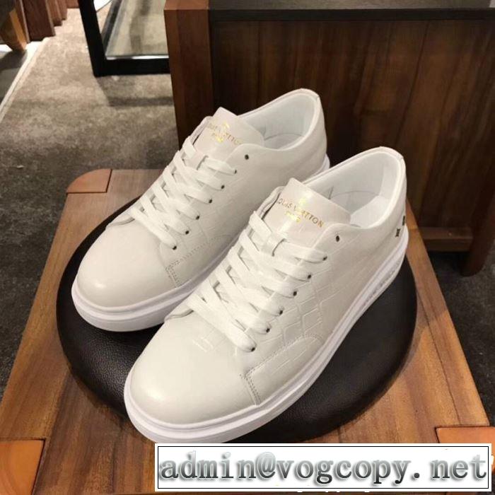 魅力的なカラー使い LOUIS VUITTON ルイ ヴィトン ランニングシューズ 2色可選 《2019年》今、注目のストリート