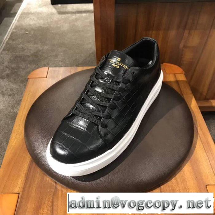 魅力的なカラー使い LOUIS VUITTON ルイ ヴィトン ランニングシューズ 2色可選 《2019年》今、注目のストリート