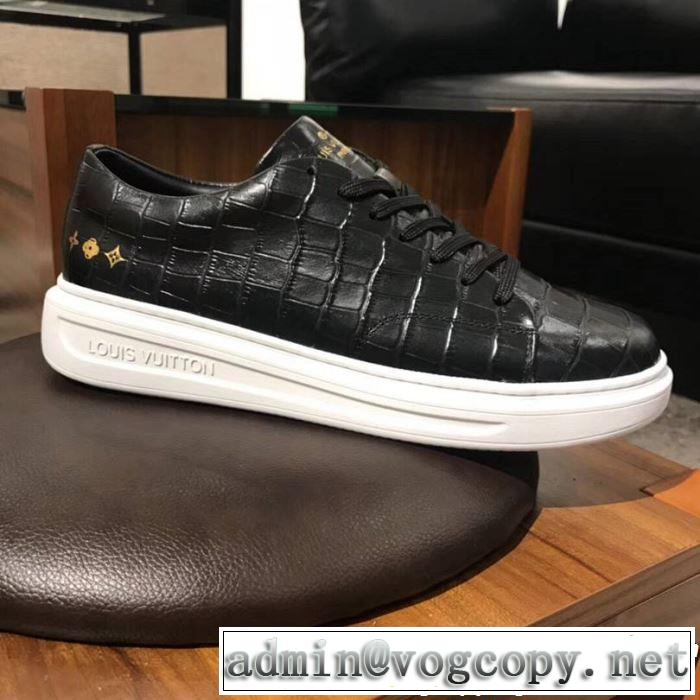 魅力的なカラー使い LOUIS VUITTON ルイ ヴィトン ランニングシューズ 2色可選 《2019年》今、注目のストリート