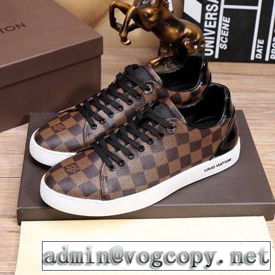 暑い季節も大活躍 2019夏ファション新品 LOUIS VUITTON ルイ ヴィトン カジュアルシューズ 男女兼用 2色可選