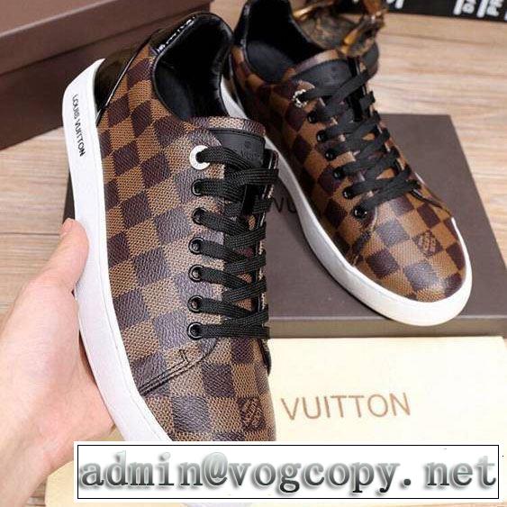 暑い季節も大活躍 2019夏ファション新品 LOUIS VUITTON ルイ ヴィトン カジュアルシューズ 男女兼用 2色可選