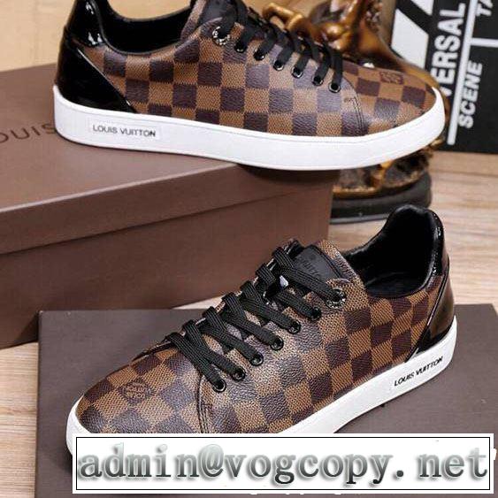 暑い季節も大活躍 2019夏ファション新品 LOUIS VUITTON ルイ ヴィトン カジュアルシューズ 男女兼用 2色可選