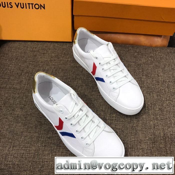 夏に良く似合うちょっと新品 2019春夏のトレンド新商品 LOUIS VUITTON ルイ ヴィトン カジュアルシューズ 2色可選