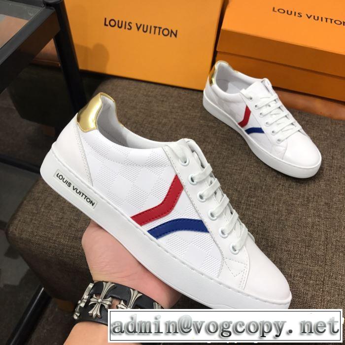 夏に良く似合うちょっと新品 2019春夏のトレンド新商品 LOUIS VUITTON ルイ ヴィトン カジュアルシューズ 2色可選