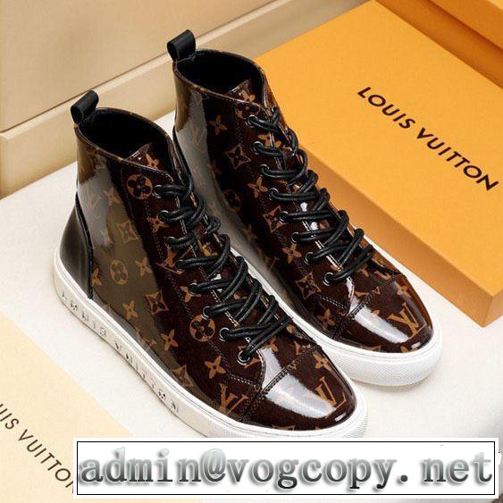 2色可選 ハイトップシューズ  2019春夏トレンドアイテム お洒落トレンド人気 LOUIS VUITTON ルイ ヴィトン