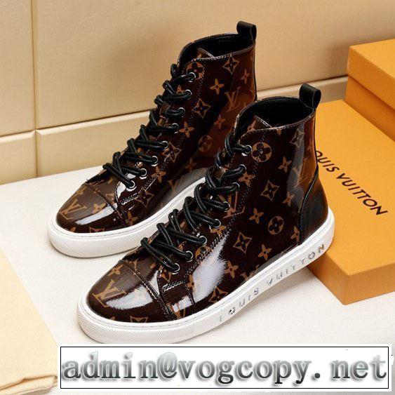 2色可選 ハイトップシューズ  2019春夏トレンドアイテム お洒落トレンド人気 LOUIS VUITTON ルイ ヴィトン