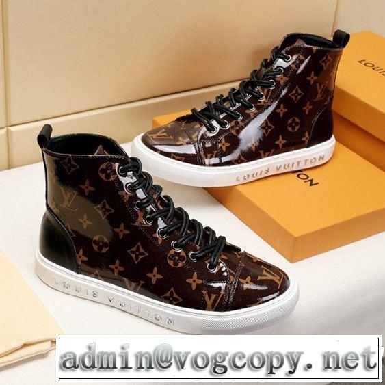 2色可選 ハイトップシューズ  2019春夏トレンドアイテム お洒落トレンド人気 LOUIS VUITTON ルイ ヴィトン