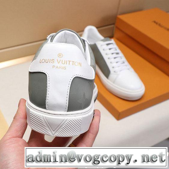 春夏の流行り2019新品 LOUIS VUITTON ルイ ヴィトン カジュアルシューズ 2色可選 一気にトレンド感満載な着こなし