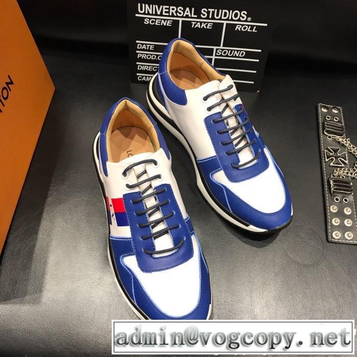 2色可選 カジュアルシューズ 人気ストリートブランド新品 2019春夏は人気定番  LOUIS VUITTON ルイ ヴィトン