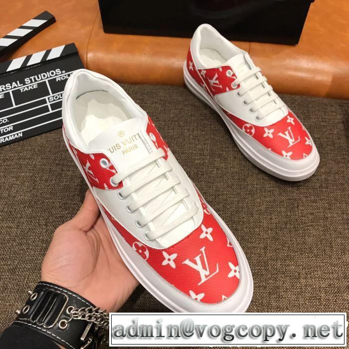 2019春夏の大注目トレンド LOUIS VUITTON ルイ ヴィトン カジュアルシューズ 2色可選 今年春夏ファション流行り