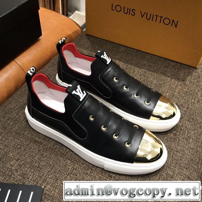 目を引く春夏トップス LOUIS VUITTON ルイ ヴィトン カジュアルシューズ 2色可選 【2019春夏】最新コレクション