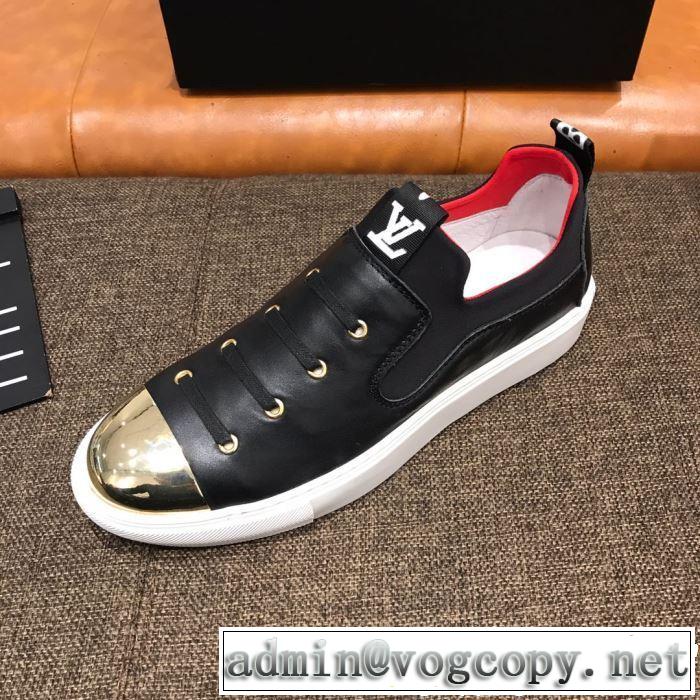 目を引く春夏トップス LOUIS VUITTON ルイ ヴィトン カジュアルシューズ 2色可選 【2019春夏】最新コレクション