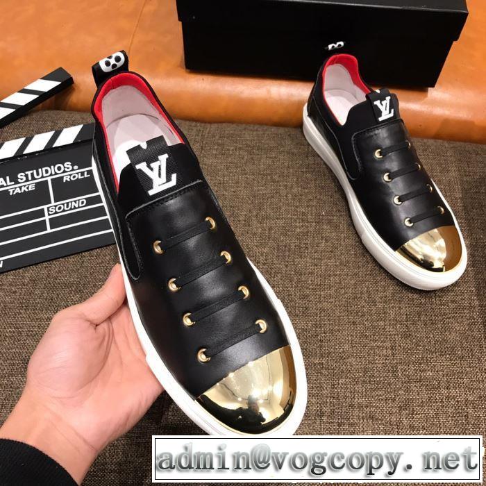 目を引く春夏トップス LOUIS VUITTON ルイ ヴィトン カジュアルシューズ 2色可選 【2019春夏】最新コレクション