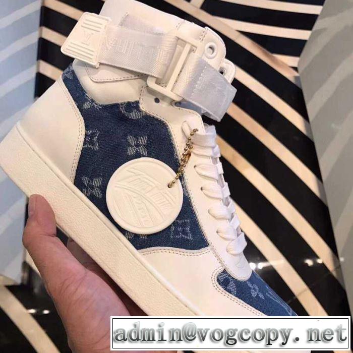 今っぽく新作アイテム 【2019春夏】最新コレクション ルイ ヴィトン LOUIS VUITTON ハイトップシューズ