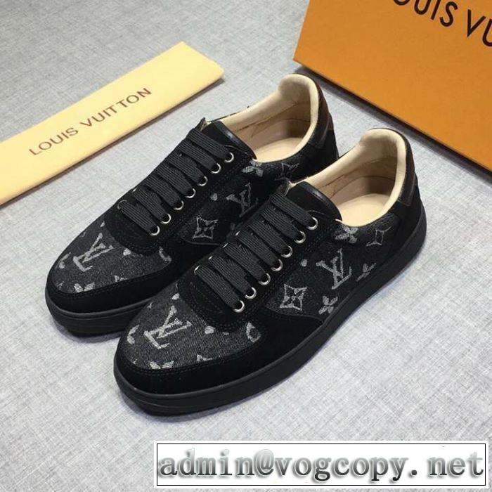 2019夏ファション新品 ルイ ヴィトン LOUIS VUITTON カジュアルシューズ おすすめ大人かわいい着こなし