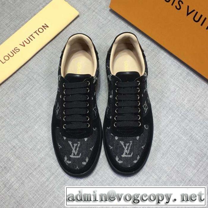 2019夏ファション新品 ルイ ヴィトン LOUIS VUITTON カジュアルシューズ おすすめ大人かわいい着こなし