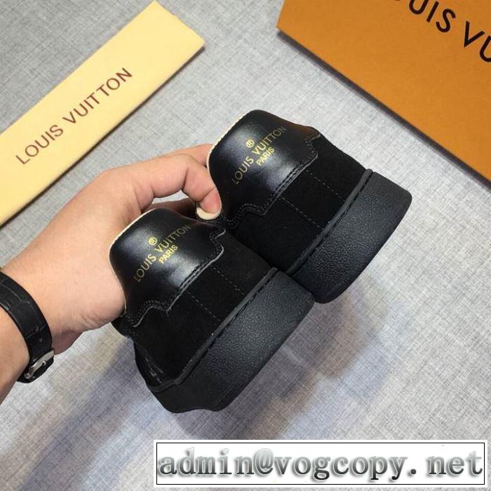 2019夏ファション新品 ルイ ヴィトン LOUIS VUITTON カジュアルシューズ おすすめ大人かわいい着こなし