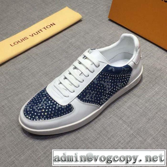 大人カジュアル夏ファッション2019 爽やかカジュアル人気 ルイ ヴィトン LOUIS VUITTON カジュアルシューズ