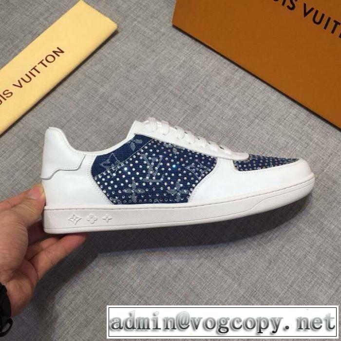 大人カジュアル夏ファッション2019 爽やかカジュアル人気 ルイ ヴィトン LOUIS VUITTON カジュアルシューズ