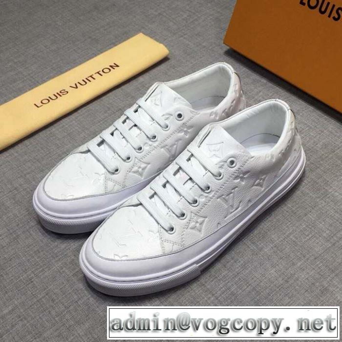 2019SSのトレンド商品 ルイ ヴィトン LOUIS VUITTON ランニングシューズ 2色可選 一押し注目ブランドファション