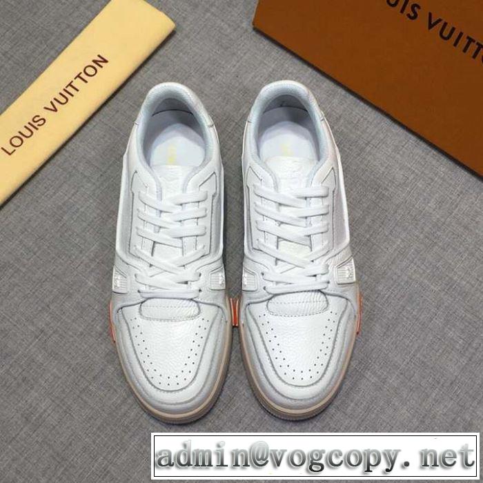 最新のトレンドブランド人気的 2019年最新ファッション ルイ ヴィトン LOUIS VUITTON カジュアルシューズ 2色可選
