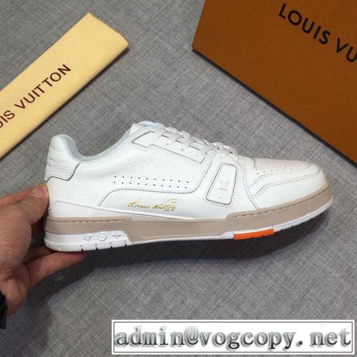 最新のトレンドブランド人気的 2019年最新ファッション ルイ ヴィトン LOUIS VUITTON カジュアルシューズ 2色可選
