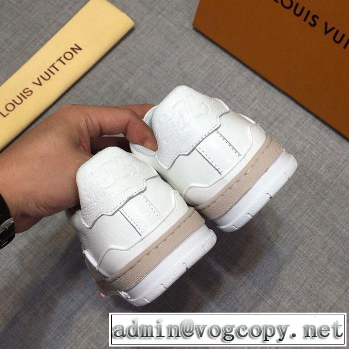 最新のトレンドブランド人気的 2019年最新ファッション ルイ ヴィトン LOUIS VUITTON カジュアルシューズ 2色可選