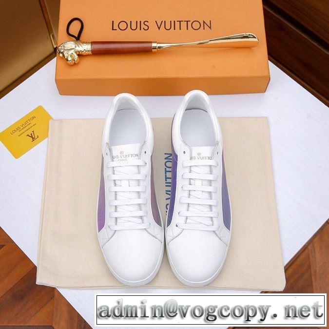 春夏の流行り2019新品 ルイ ヴィトン LOUIS VUITTON ランニングシューズ 2色可選 男女兼用 スタイリッシュに新着