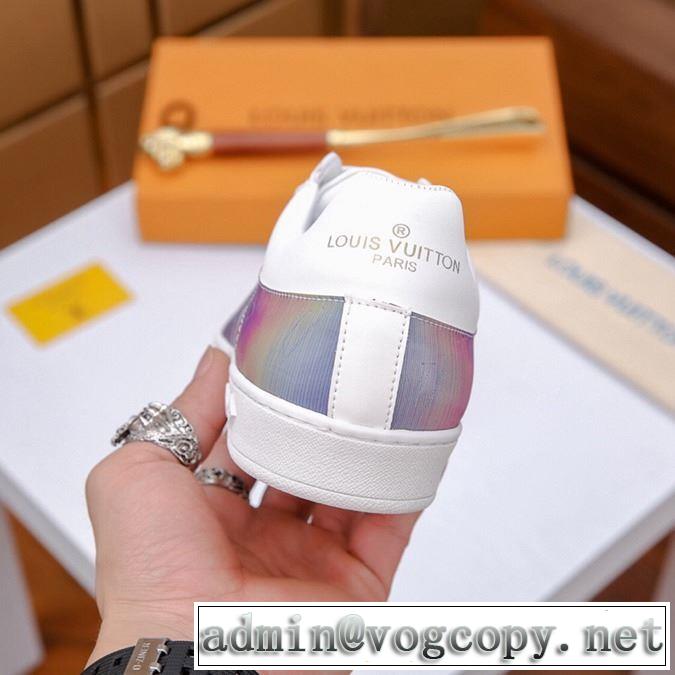 春夏の流行り2019新品 ルイ ヴィトン LOUIS VUITTON ランニングシューズ 2色可選 男女兼用 スタイリッシュに新着