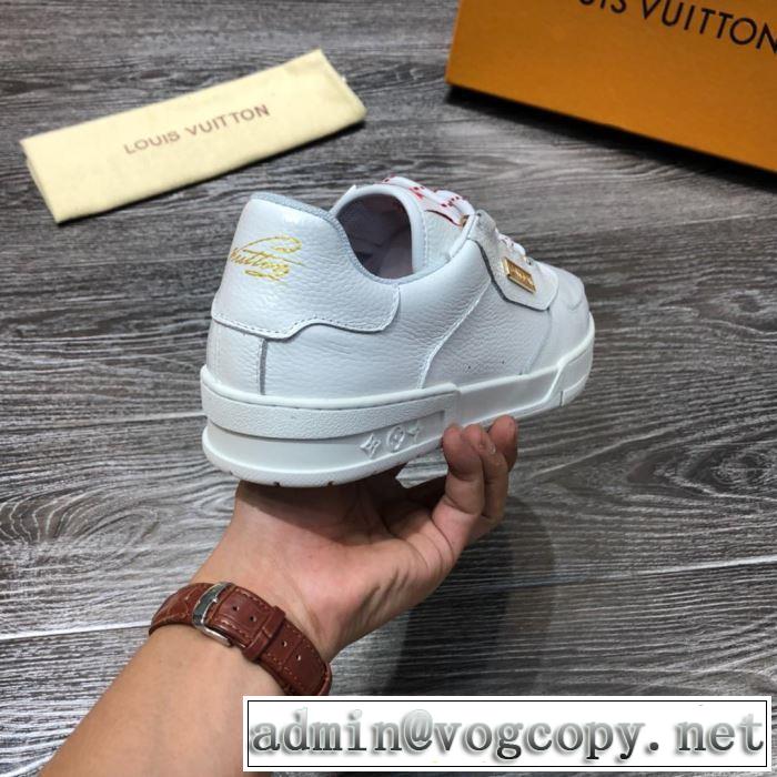 ルイ ヴィトン LOUIS VUITTON カジュアルシューズ 2色可選 《2019年》今、注目のストリート 魅力的なカラー使い
