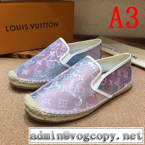 2019春夏の大注目トレンド ルイ ヴィトン LOUIS VUITTON カジュアルシューズ 3色可選 男女兼用 人気夏ファションおすすめ