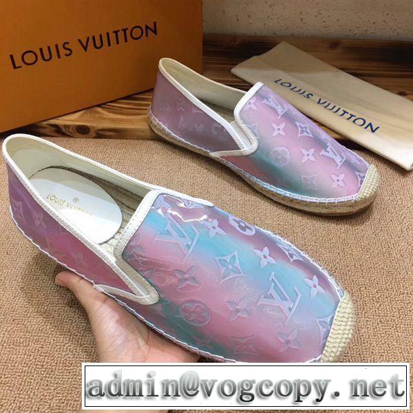 2019春夏の大注目トレンド ルイ ヴィトン LOUIS VUITTON カジュアルシューズ 3色可選 男女兼用 人気夏ファションおすすめ