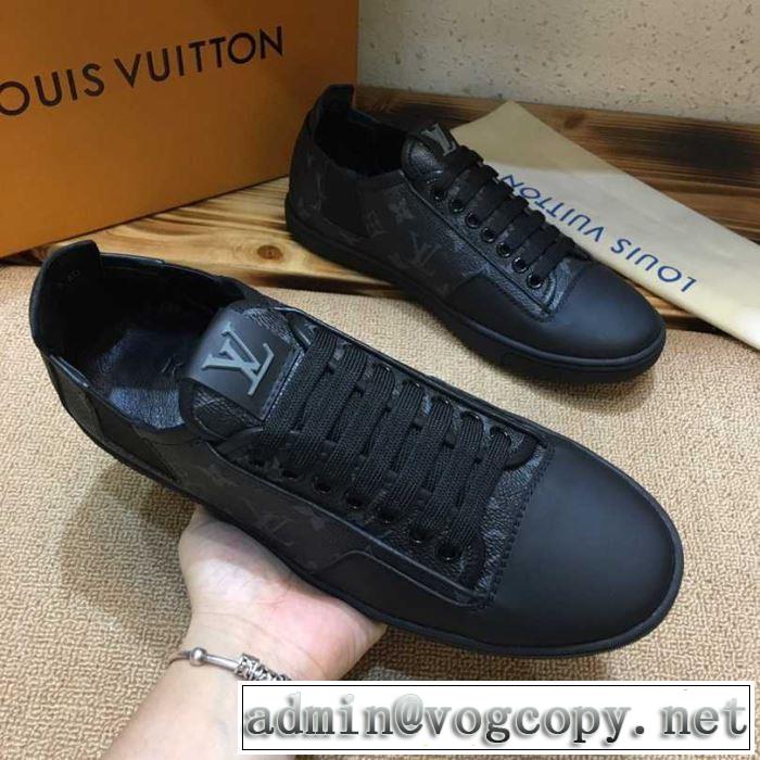 2019年の春夏に着たい ルイ ヴィトン LOUIS VUITTON カジュアルシューズ 2色可選 季節をまたい新作アイテム