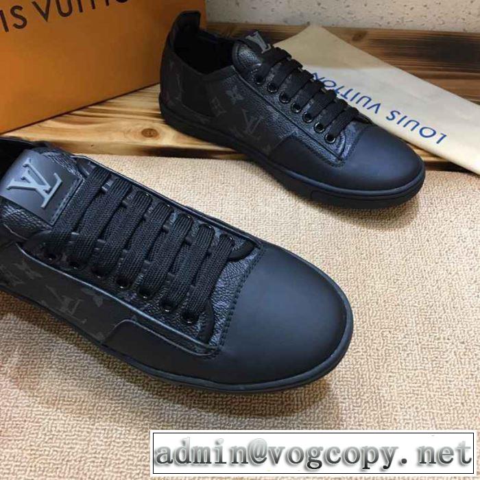 2019年の春夏に着たい ルイ ヴィトン LOUIS VUITTON カジュアルシューズ 2色可選 季節をまたい新作アイテム