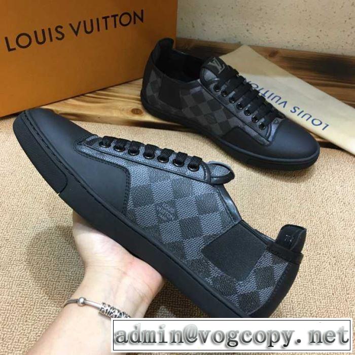 2019春夏も引き続き人気セール ルイ ヴィトン LOUIS VUITTON カジュアルシューズ 2色可選 今季は特に注目ファション