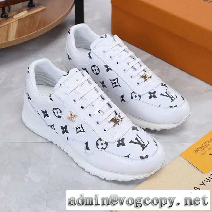 2019年春夏流行ファッション 大人の可愛さを引き立て ルイ ヴィトン LOUIS VUITTON ランニングシューズ 2色可選