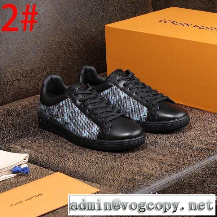 秋こそ楽しめるアイテム ルイ ヴィトン LOUIS VUITTON 今年らしいおすすめ新品 ランニングシューズ 2019秋断然ブランド推し 3色可選