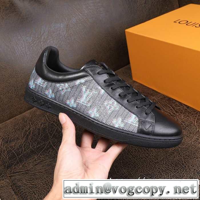 秋こそ楽しめるアイテム ルイ ヴィトン LOUIS VUITTON 今年らしいおすすめ新品 ランニングシューズ 2019秋断然ブランド推し 3色可選