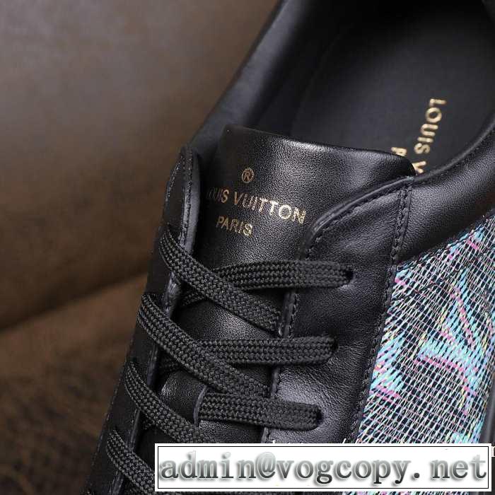 秋こそ楽しめるアイテム ルイ ヴィトン LOUIS VUITTON 今年らしいおすすめ新品 ランニングシューズ 2019秋断然ブランド推し 3色可選