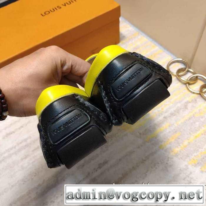 今季トレンドをうまく取り ルイ ヴィトン LOUIS VUITTON 2色可選 お洒落で秋冬注目トレンド ローファー 【2019秋冬】の注目トレンド