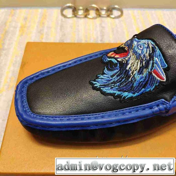 ローファー 2019-20秋冬取り入れやすい ルイ ヴィトン LOUIS VUITTON オシャレスタイルが今年流 今季トレンド抜け感新品