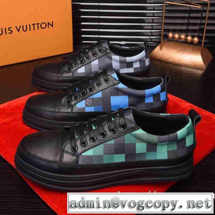 今年注目な新品セール ルイ ヴィトン 2019秋冬最重要アイテム LOUIS VUITTON 多色可選 ランニングシューズ 秋冬とれんど新品目立ち