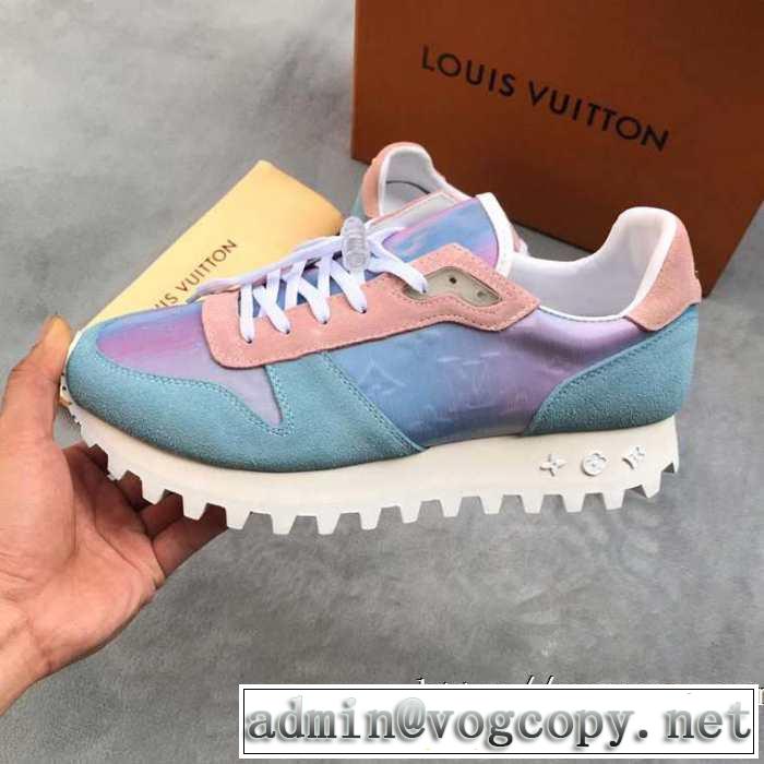 人気ファッション雑誌でも掲載 ルイ ヴィトン LOUIS VUITTON 2019-2020秋冬のファッション ランニングシューズ 機能性が良くブランド新品