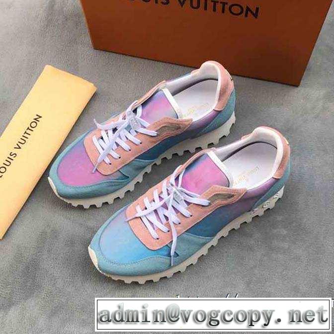 人気ファッション雑誌でも掲載 ルイ ヴィトン LOUIS VUITTON 2019-2020秋冬のファッション ランニングシューズ 機能性が良くブランド新品